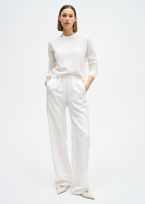 Twill Everywhere Pant in Off White main image 1
