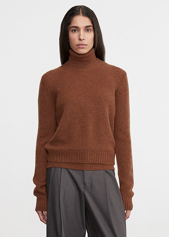 Cashmere Easy L/S Crew | Hazel