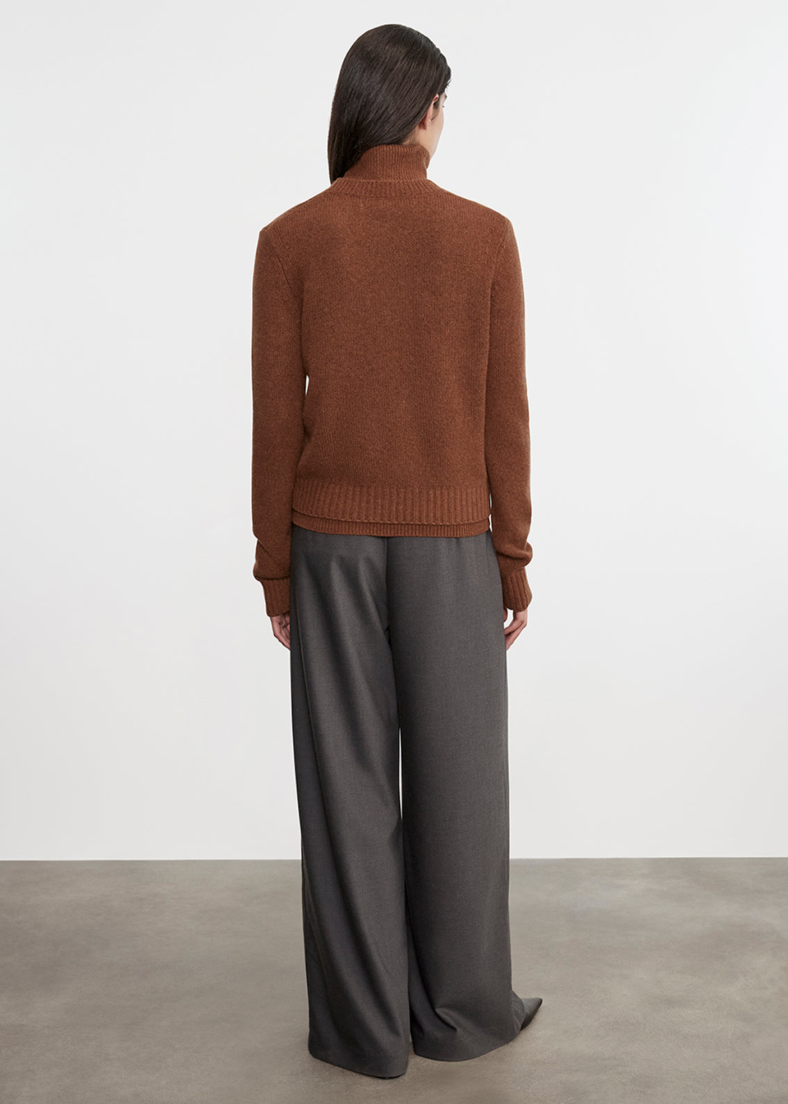 Cashmere Easy L/S Crew | Hazel