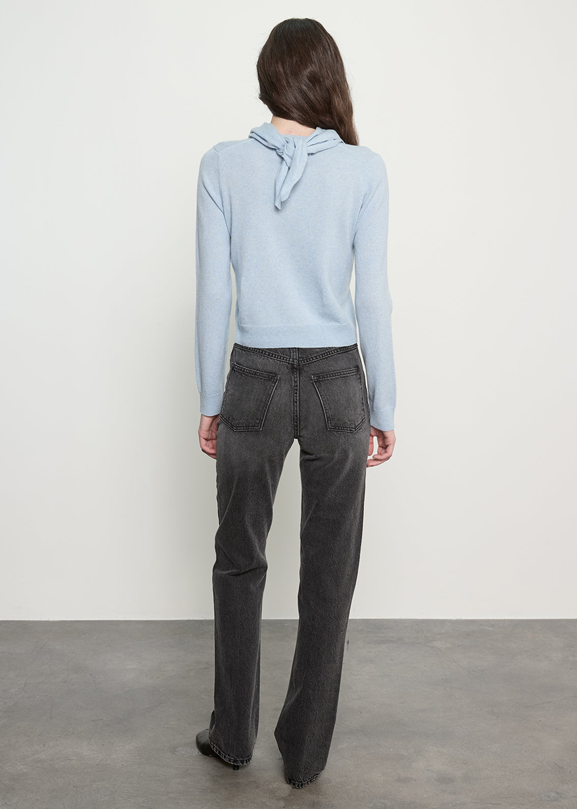 Cashmere Bandana | Pale Blue
