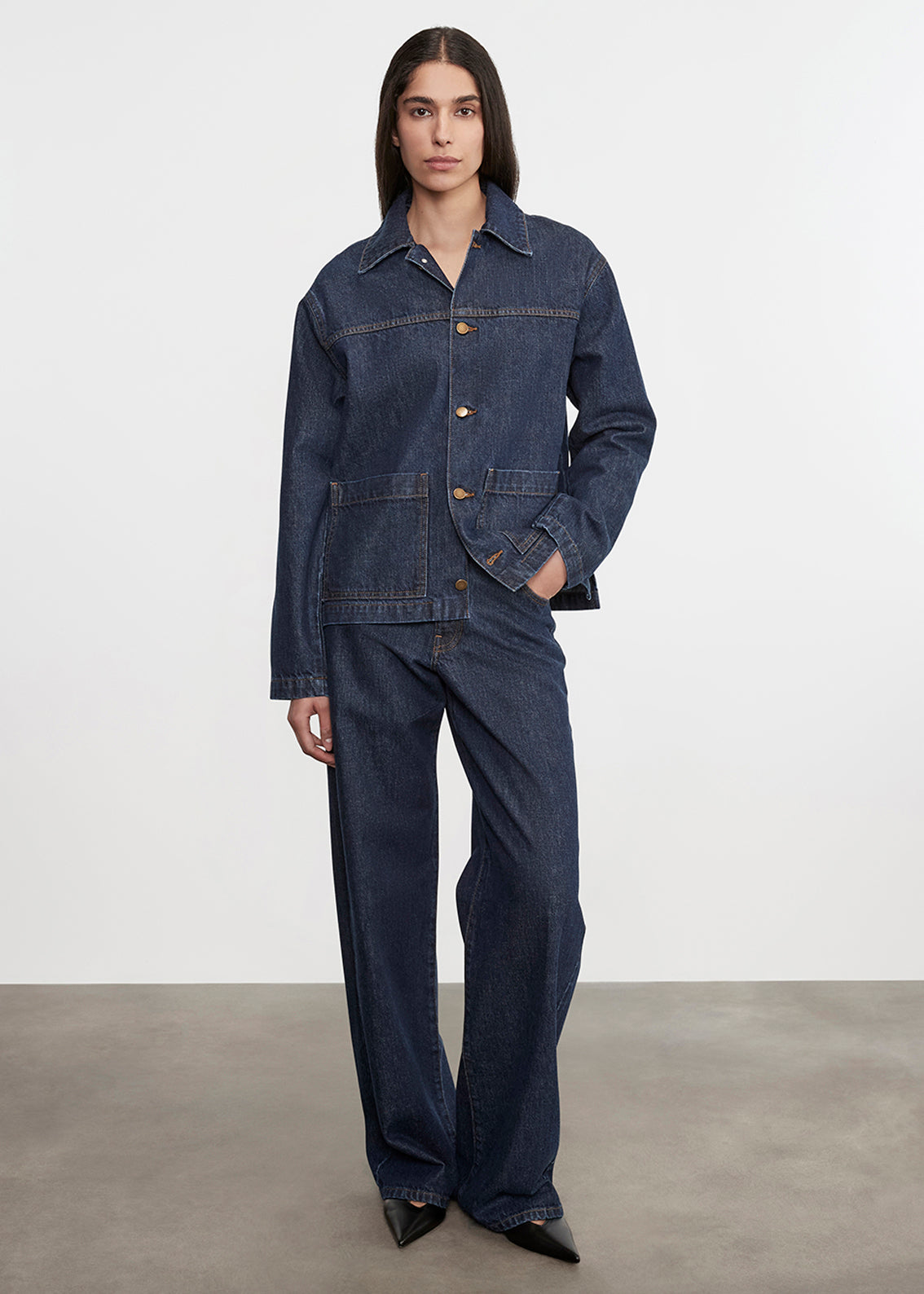 Field Jacket | Dark Rinse
