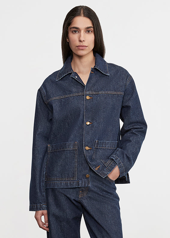 Field Jacket | Dark Rinse