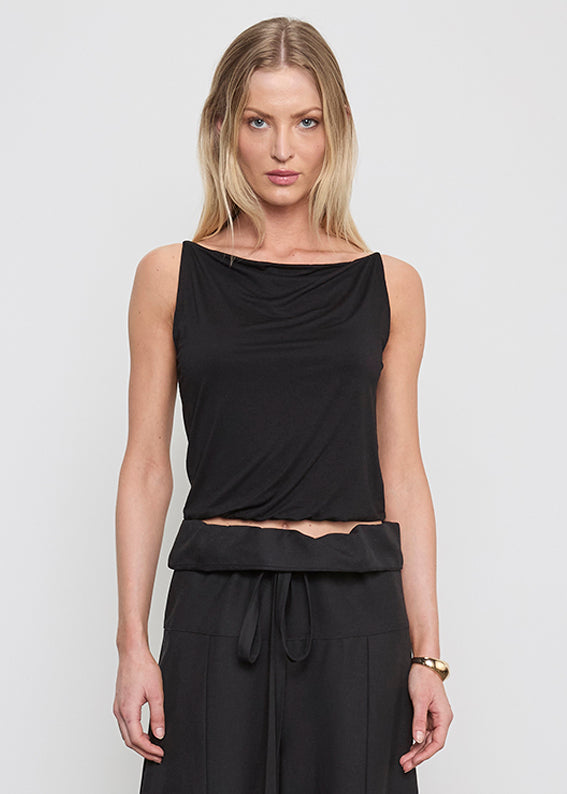 Fluid Jersey Tank | Black