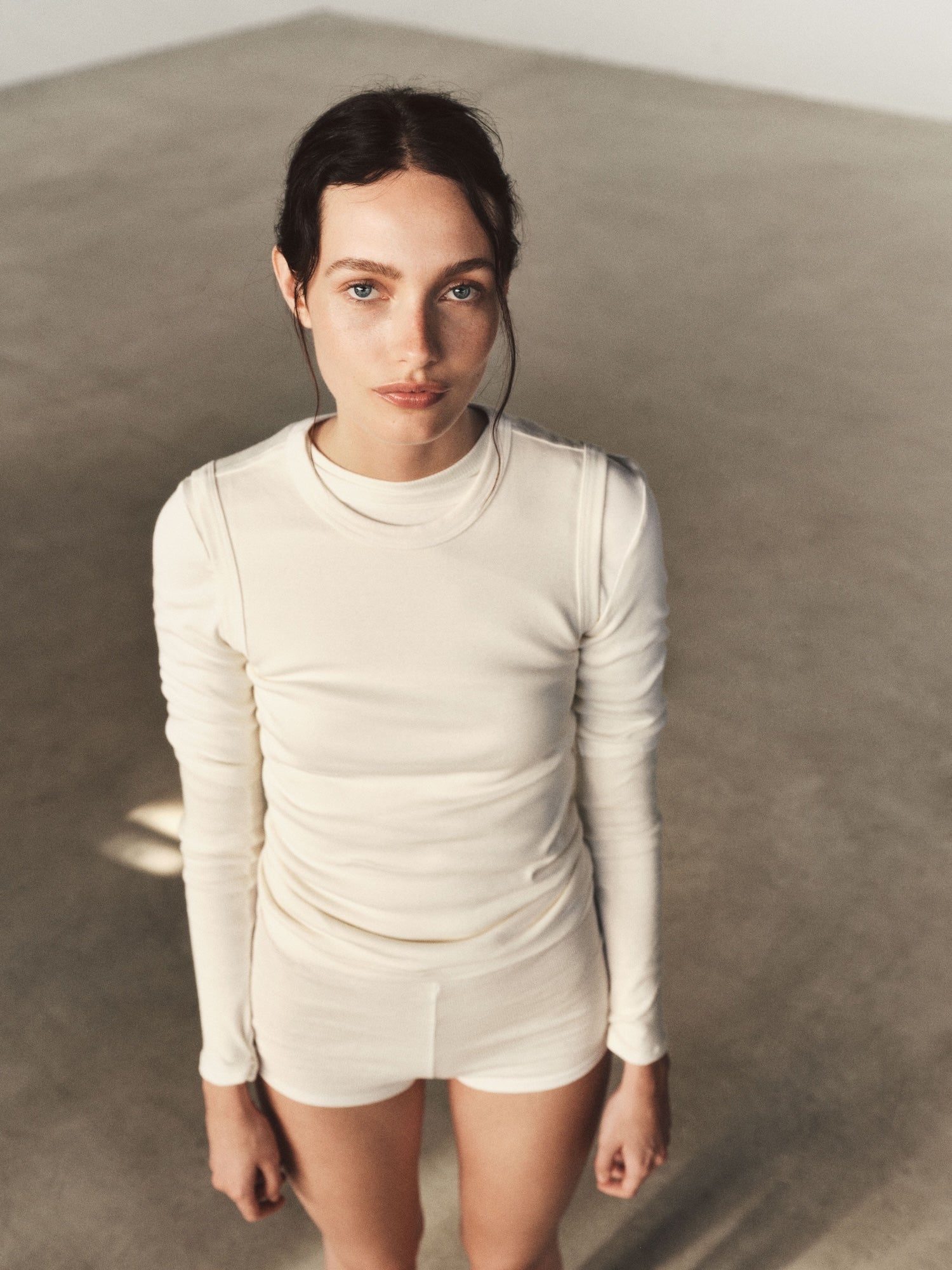 Supima Cotton New Classic Sleeveless Tee | Cloud