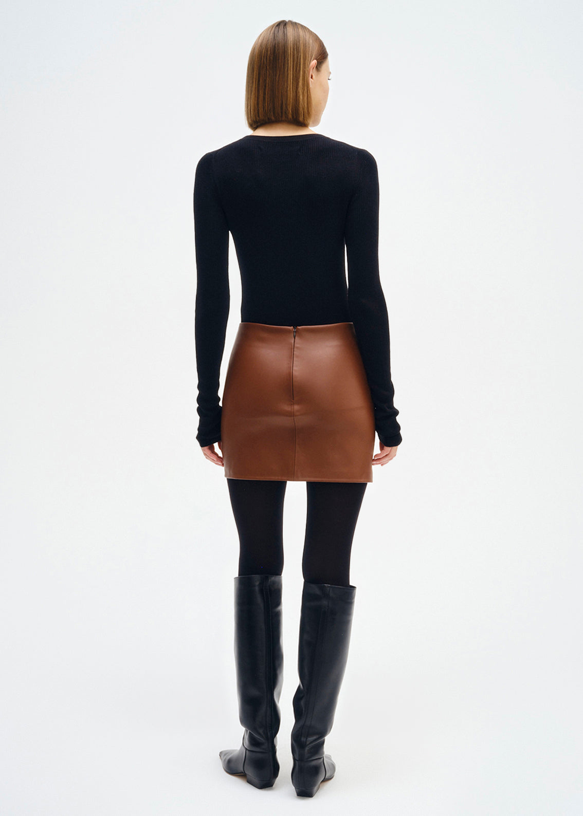 Leather Mini Skirt | Nutshell