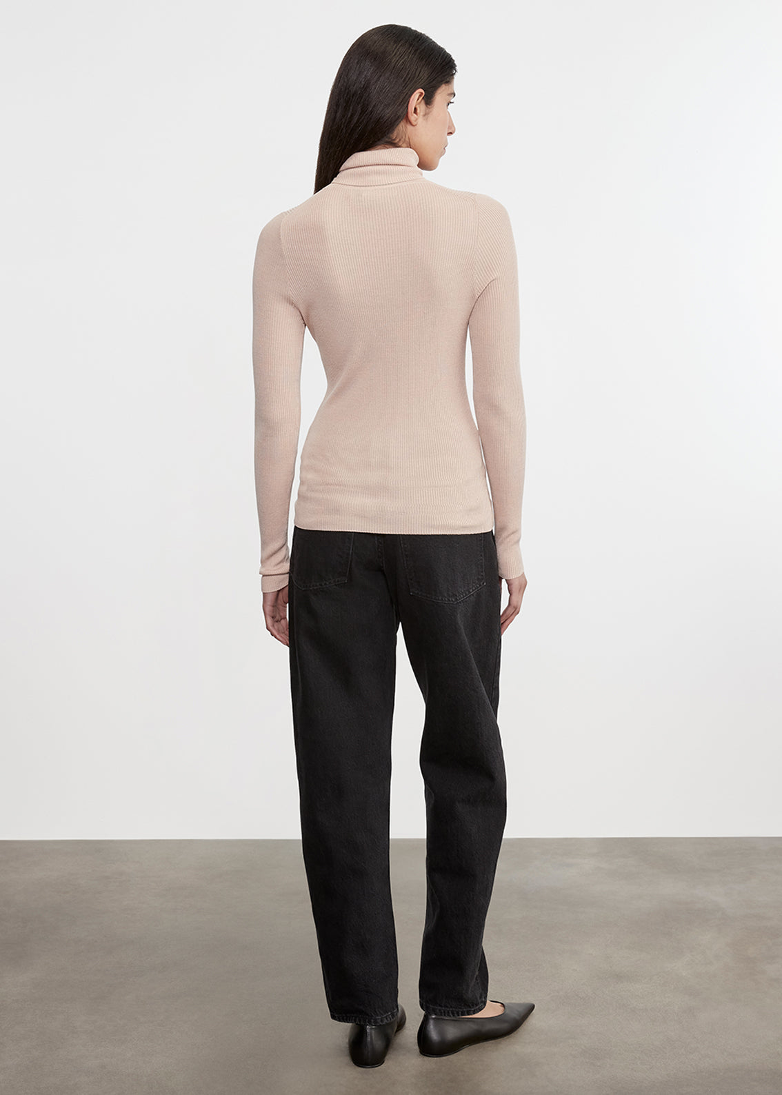 Silk Sweater Layering Turtleneck | Jute