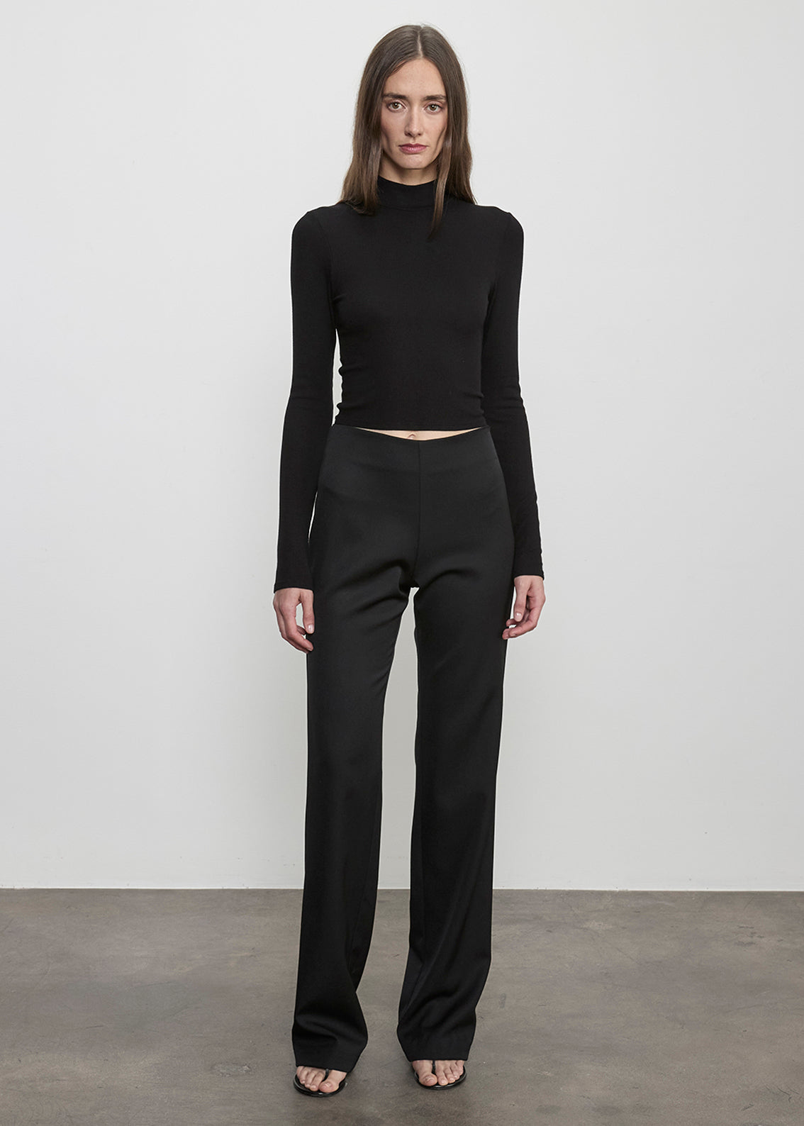 The Foundation Pant in Gabardine | Black
