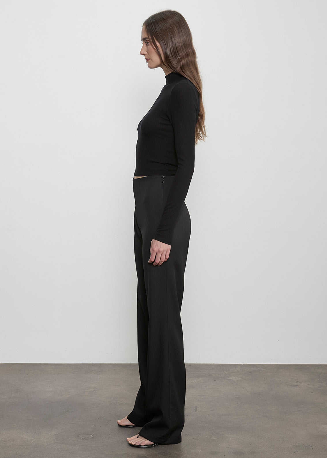 The Foundation Pant in Gabardine | Black