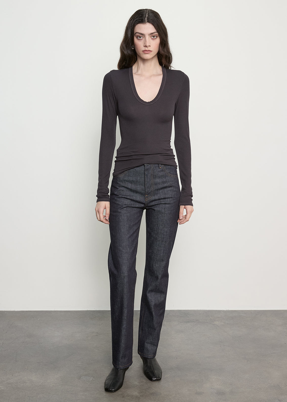 Fluid Silk Rib Essential U | Phantom
