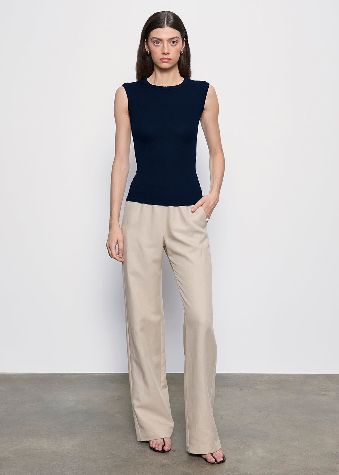 Twill Bermuda Short | Black – Enza Costa