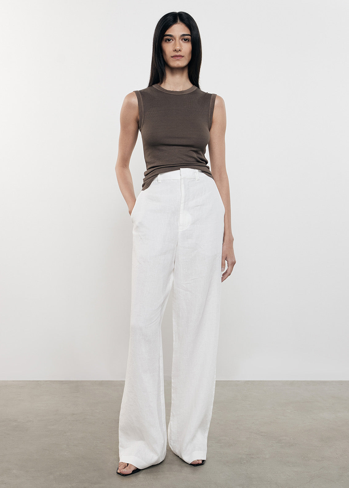 Linen Trouser | Undyed