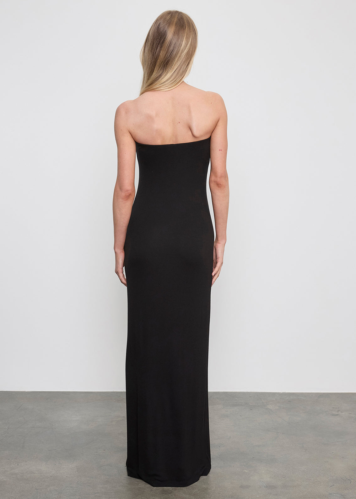 navy backless maxi dress White Ribbed Backless Bodycon Maxi Dress