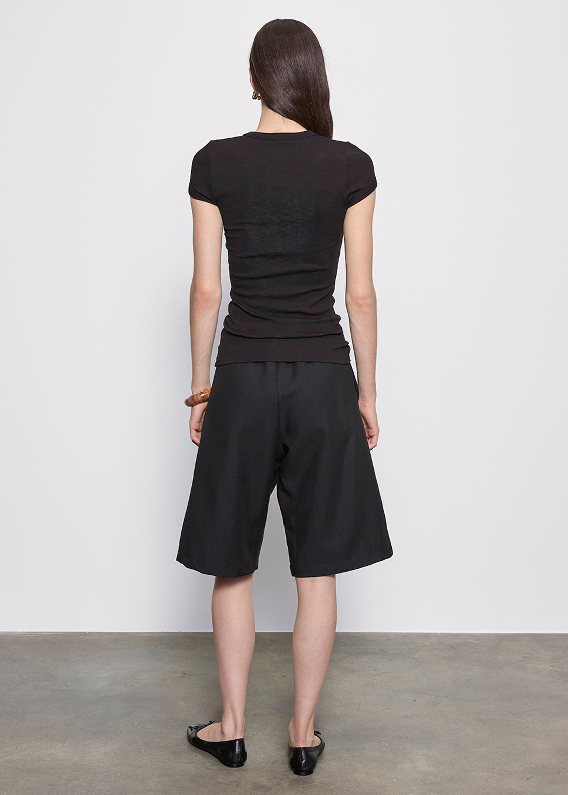 Twill Bermuda Short | Black 0 Twill Bermuda Short | Black 0