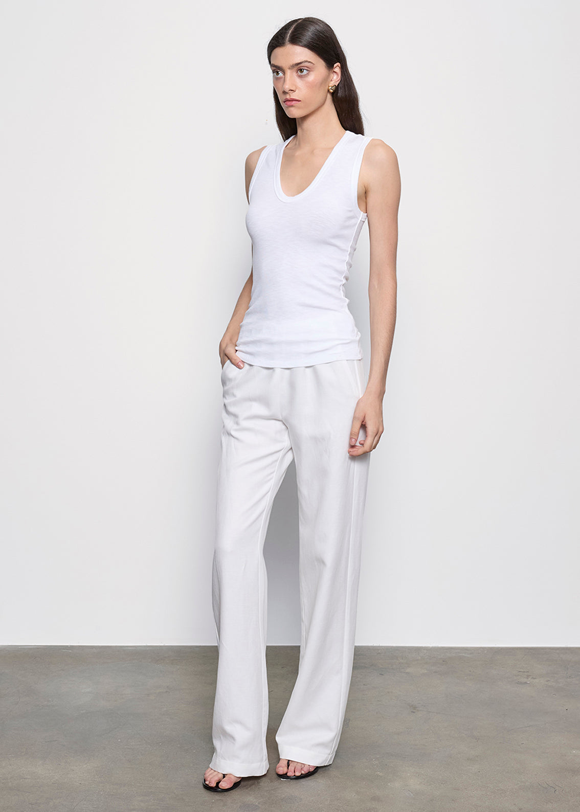 Twill Everywhere Pant | Off White – Enza Costa