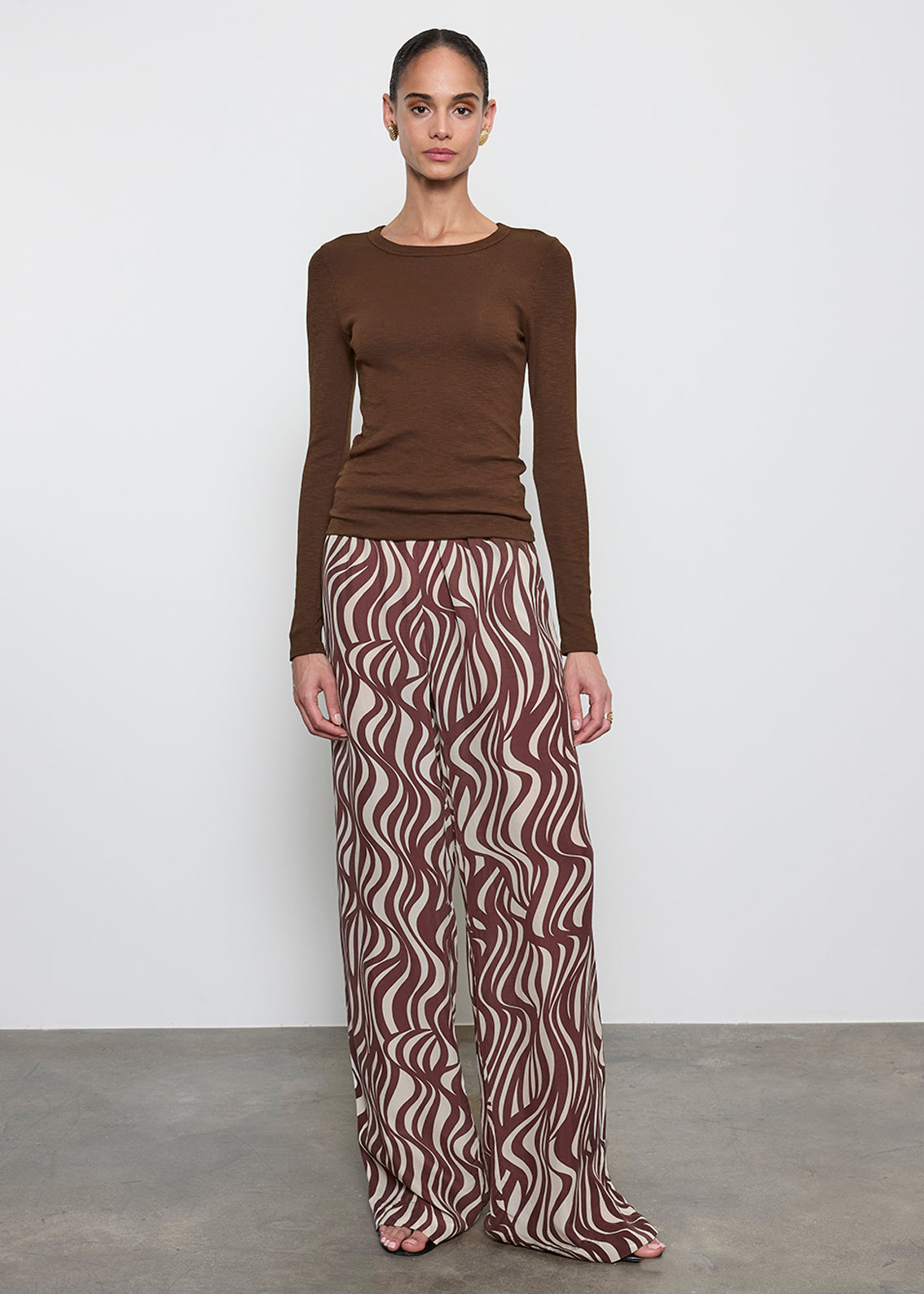 Wave Print Resort Pant | Wave Print