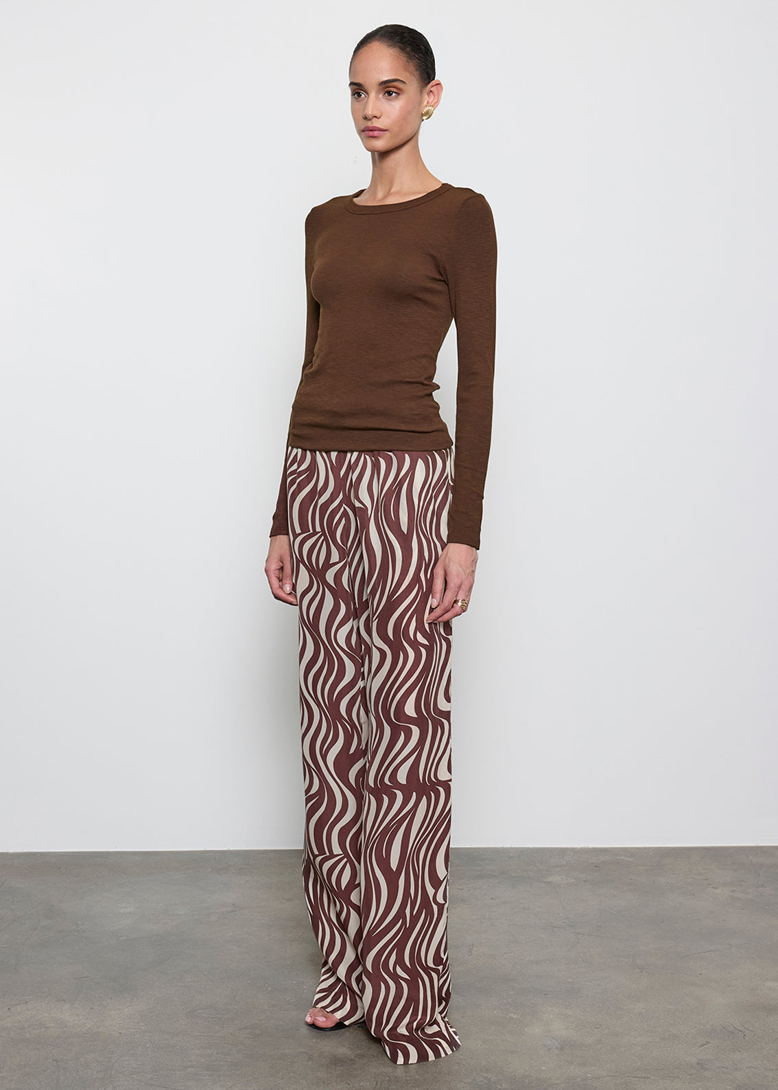Wave Print Resort Pant | Wave Print – Enza Costa