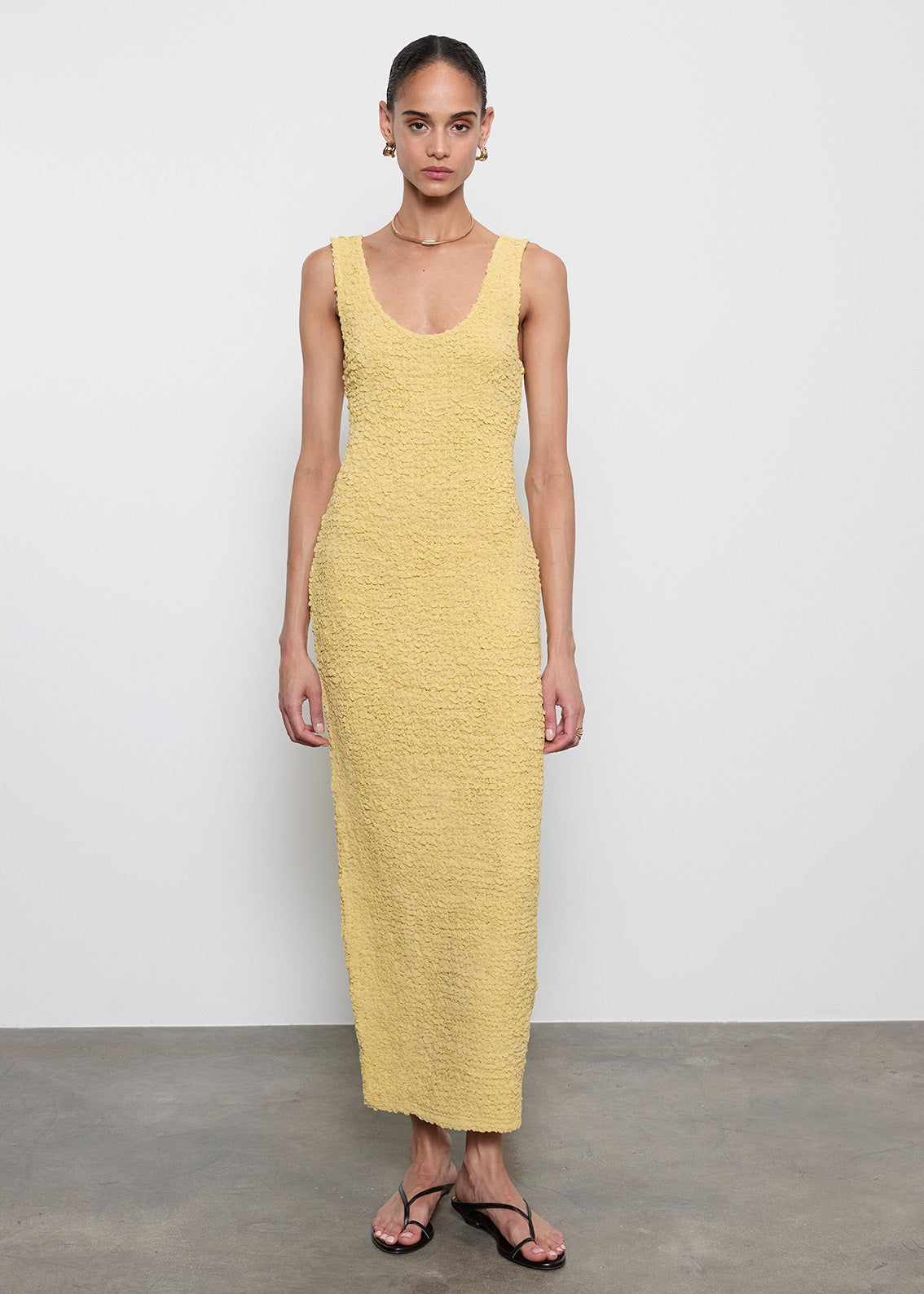 Dimension Tank Maxi Dress | Raffia