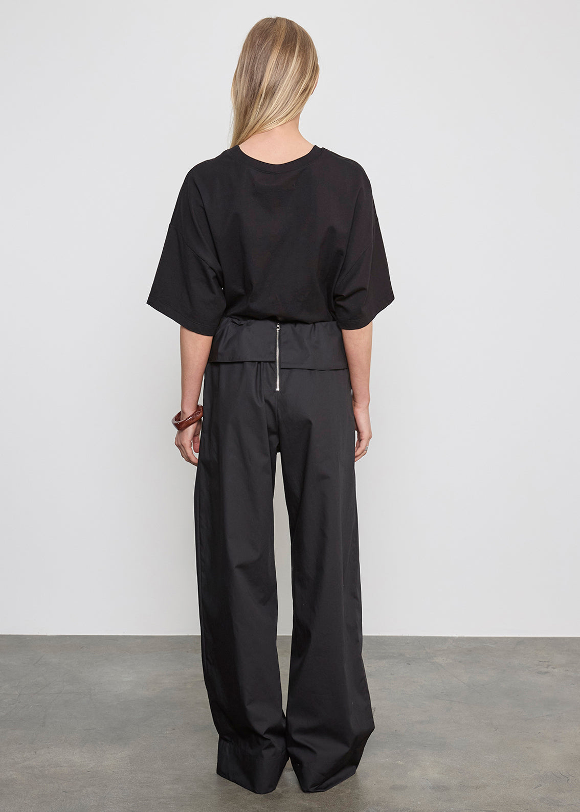 S/S Supima Curve Tee | Black