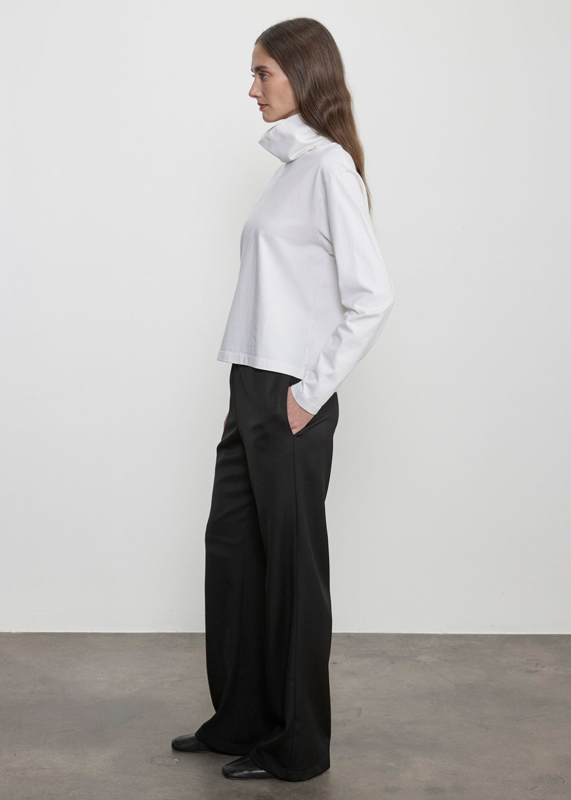 Architectural Highneck | Off White