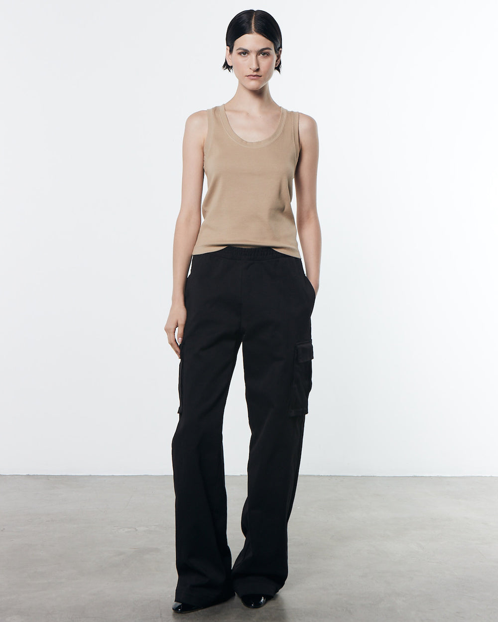 Enza Costa - Supima Cotton L/S Crew Top main image 0