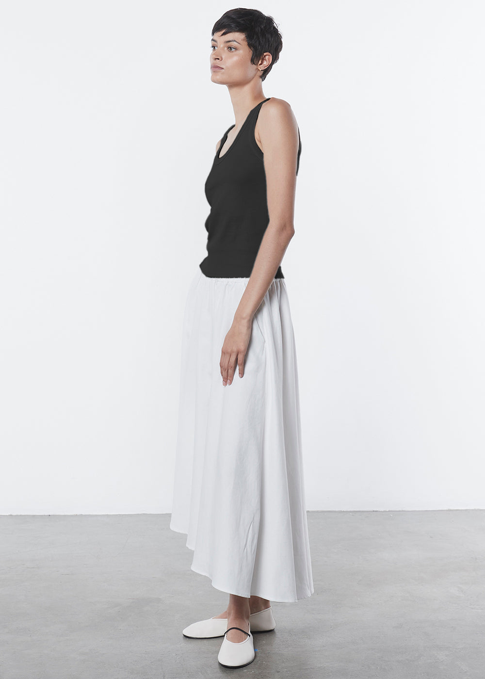 Enza Costa - Supima Cotton L/S Crew Top