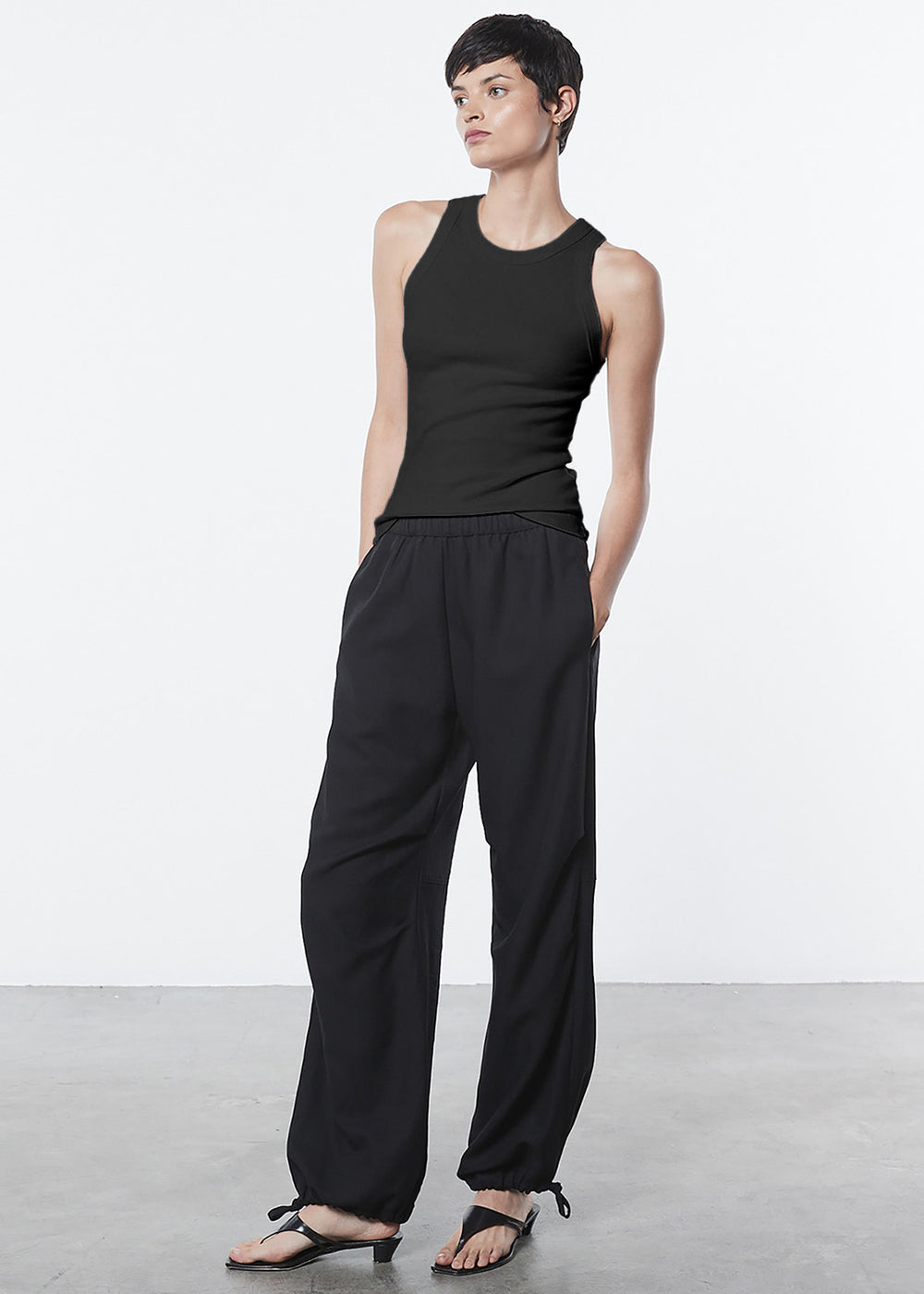 Enza Costa - Supima Cotton New Classic Short Sleeve Tee - Parchment main image 1