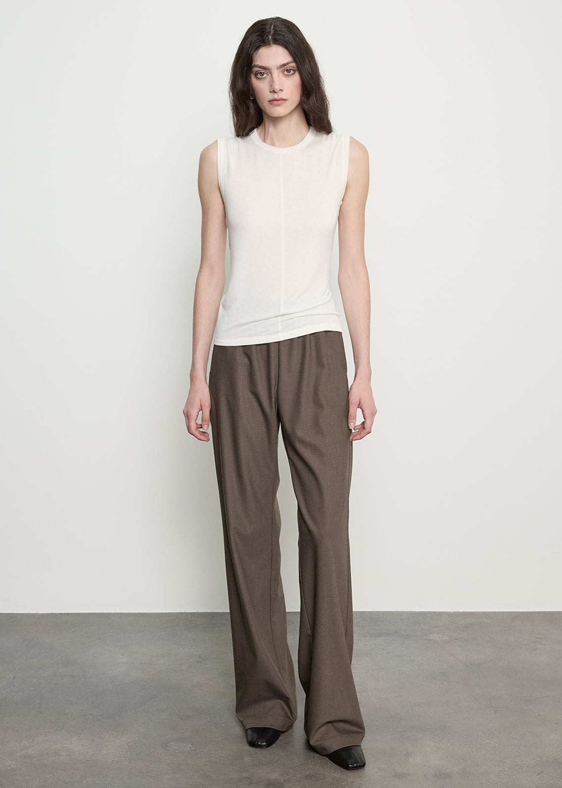 Suiting Everywhere Pant | Brown Heather