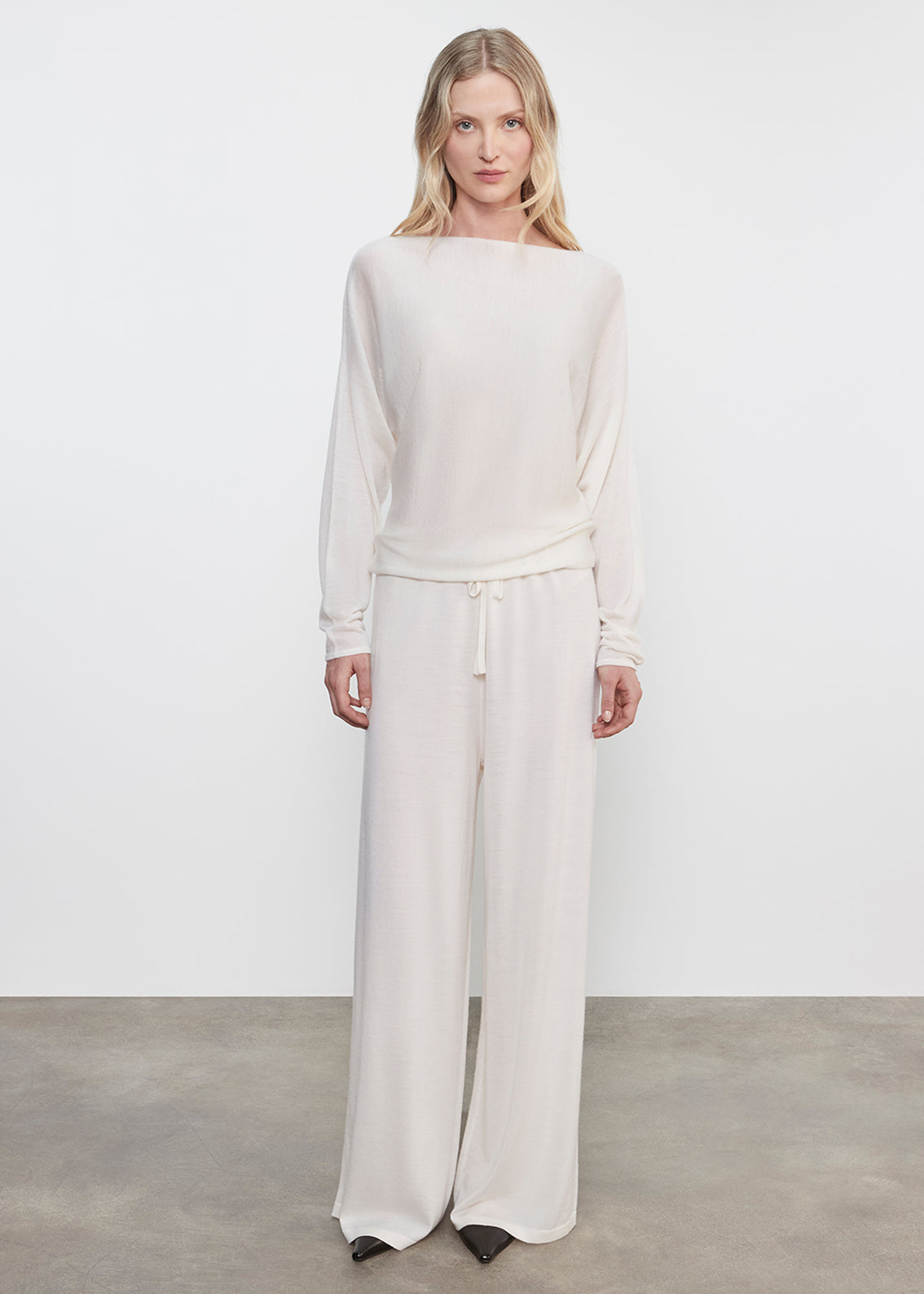 Tissue Cashmere Dolman Sweater | Undyed